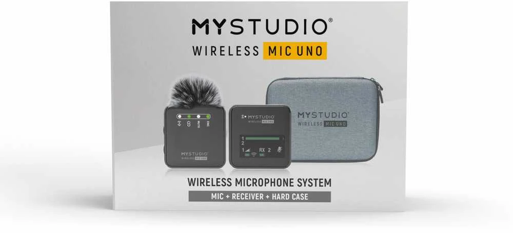 Mikrofonas EasyPix MyStudio Wireless Mic Uno