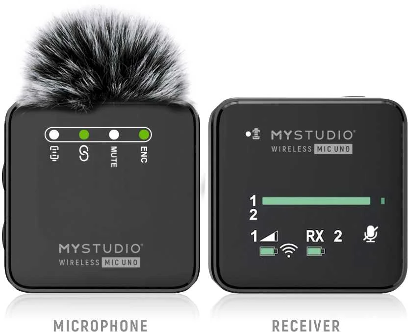 Mikrofonas EasyPix MyStudio Wireless Mic Uno