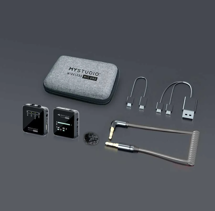 Mikrofonas EasyPix MyStudio Wireless Mic Uno