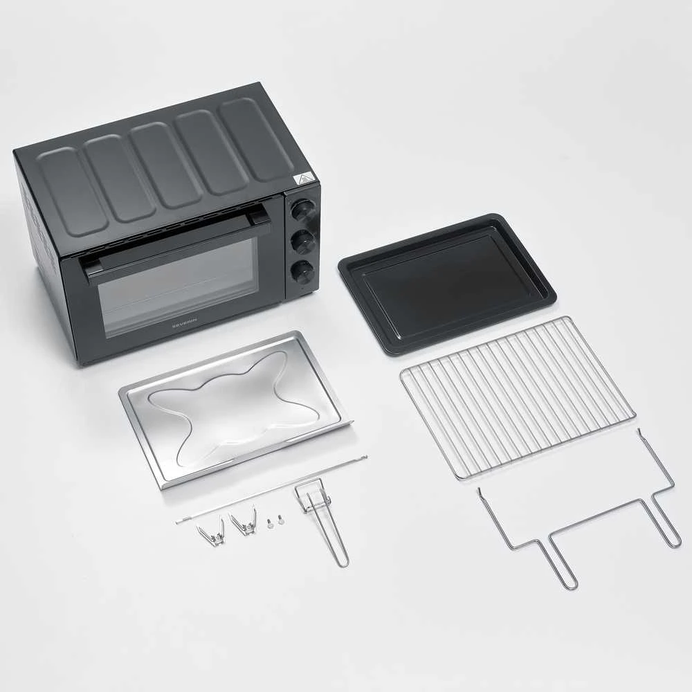 Elektrinė krosnelė Mini orkaitė Severin SEVERIN TO2076 Mini orkaitė 46L 1800W su konvekcija