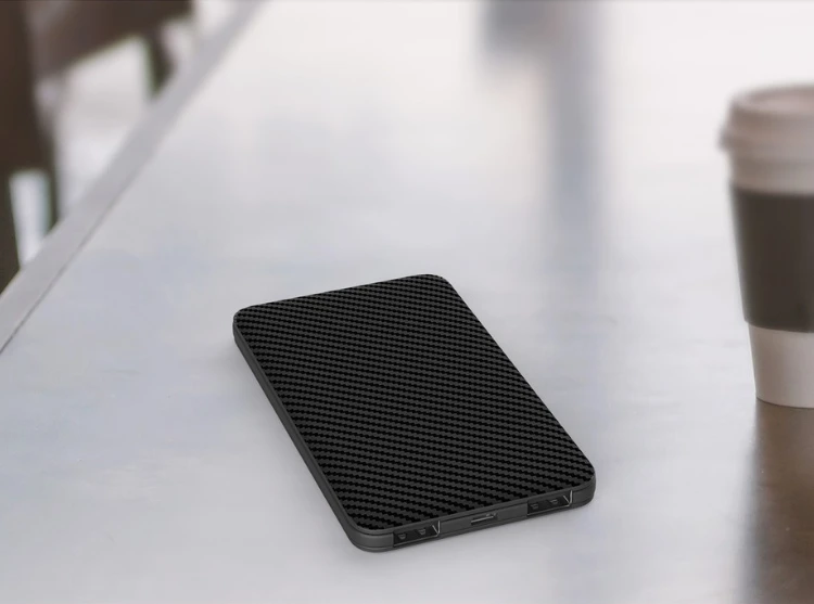 Eloop E30 Mobile Power Bank 5000mAh juodas