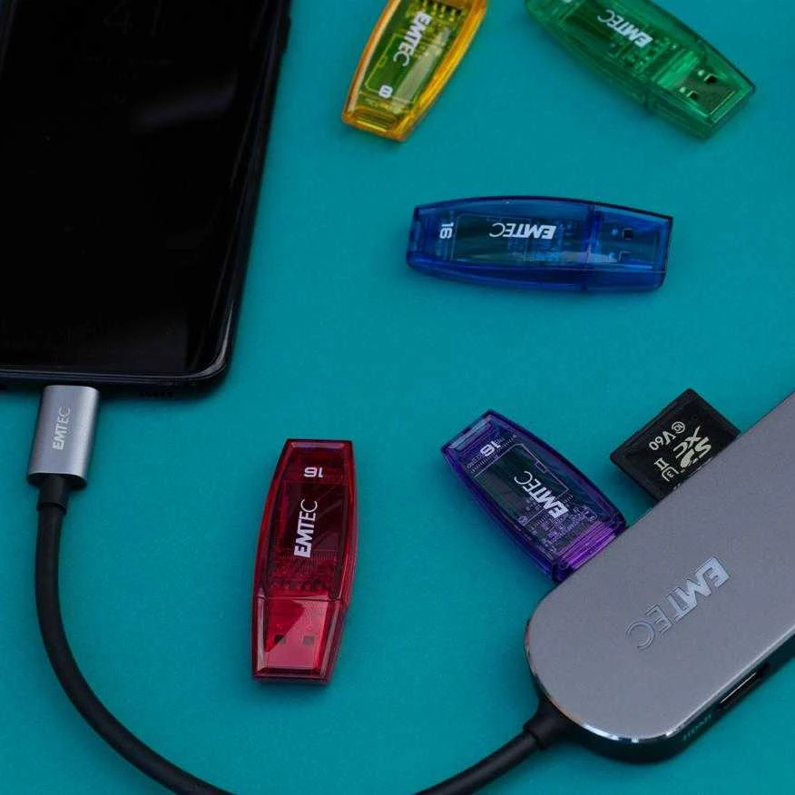 Emtec 6in1 USB-C stotis / replikatorius (ECHUBT650C)