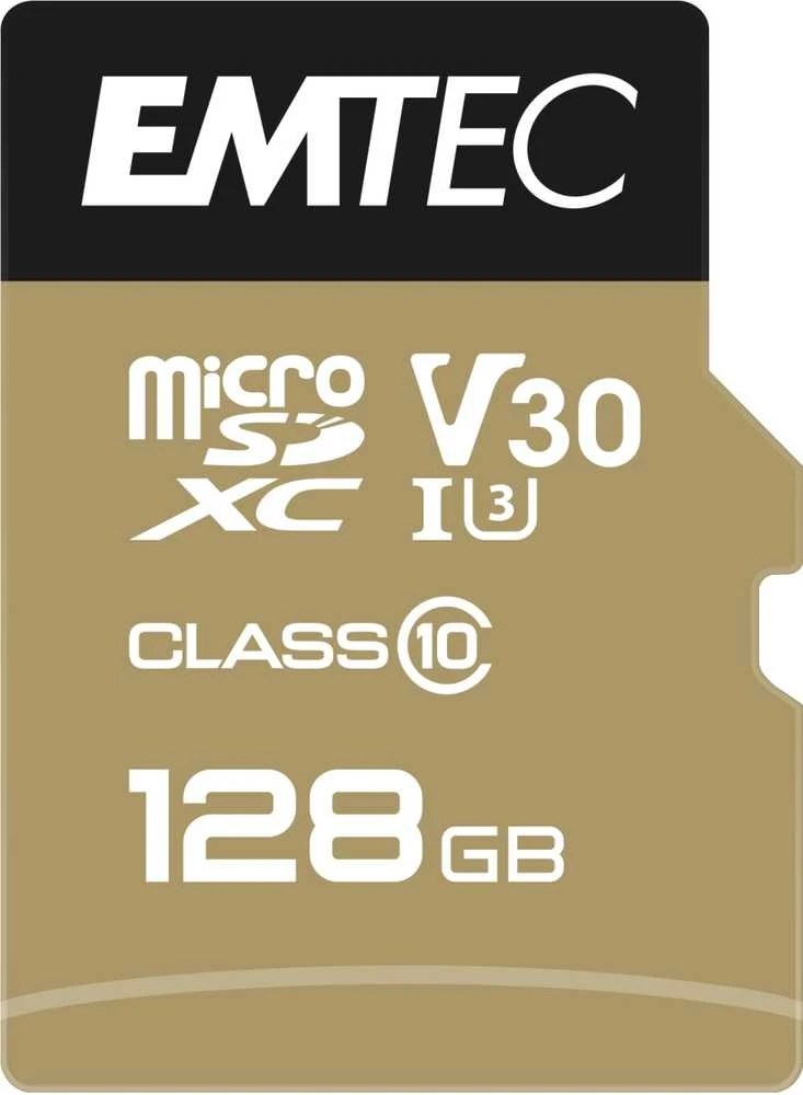 Atminties kortelė Karta Emtec Speedin Pro Micro SDXC 128 GB 10 klasės UHS-I/U3 A1 V30 (ECMSDM128GXC10SP)
