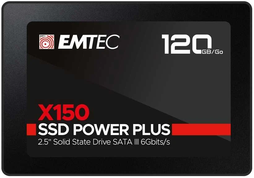 „Emtec“ SSD 2,5 „SATA X150“ 120 GB „Power Plus“