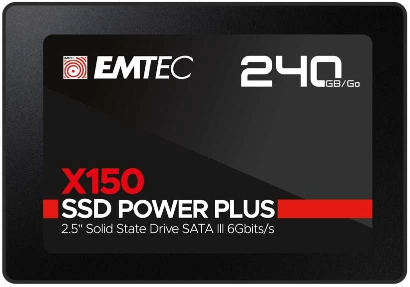 „Emtec“ SSD 2,5 „SATA X150“ 240 GB „Power Plus“