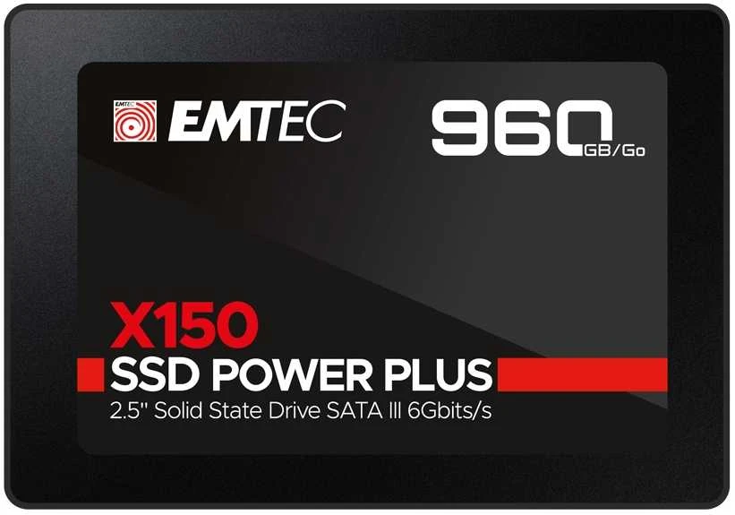 „Emtec“ SSD 2,5 „SATA X150“ 960 GB „Power Plus“