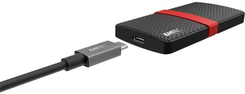 Kietasis diskas Emtec SSD 3.1 X200 256GB nešiojamas „Power Plus“ diskas