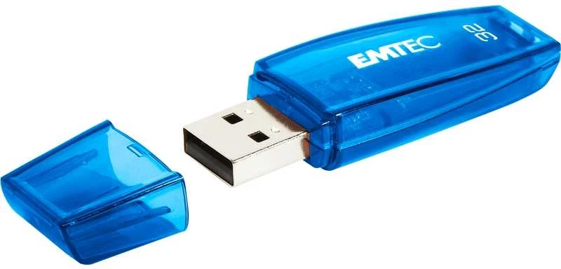 Mėlyna Emtec USB2.0 C410 32GB Mėlyna