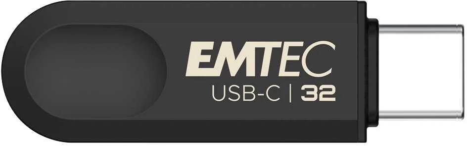 Pendrive Emtec C280 32 GB USB Type-C 3.2 Gen 1 Juodas (ECMMD32GC283)