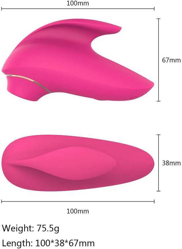 Erolab Dolphin Vacuum Clitoral Massager Rose Rožinė (VVS01r)