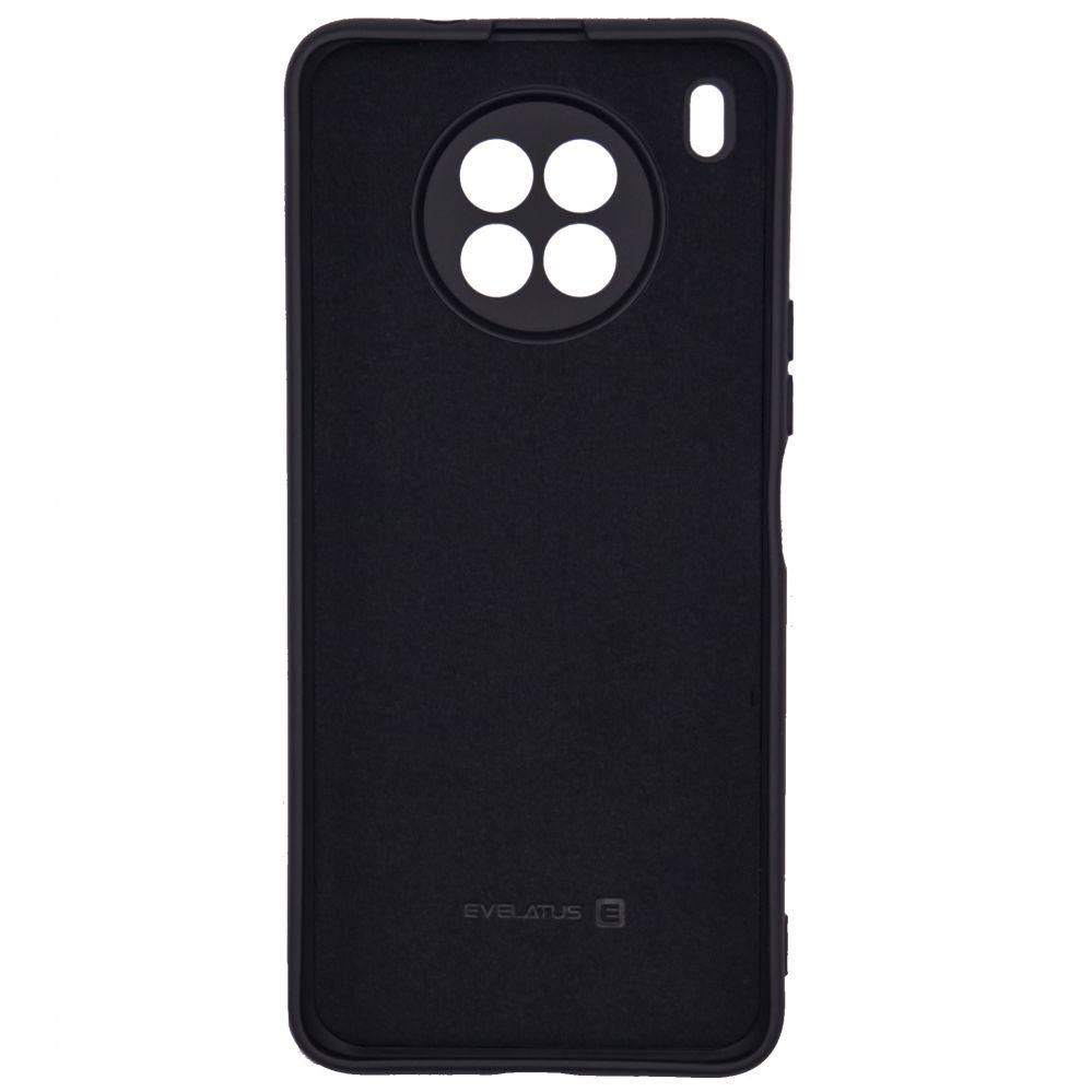 Evelatus Huawei Nova 8i Soft Nano Silikoninis dėklas Soft Touch TPU Juodas
