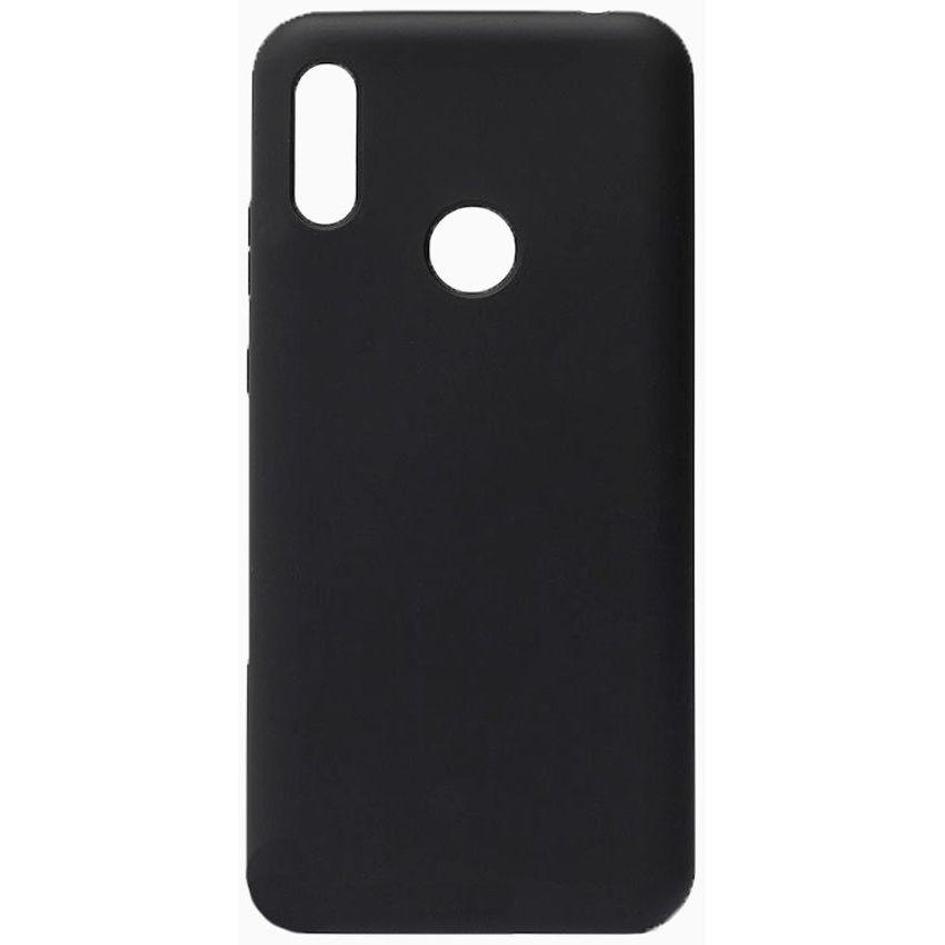 Dėklas Evelatus Huawei Y6s 2019 Soft Touch Silicone Juodas