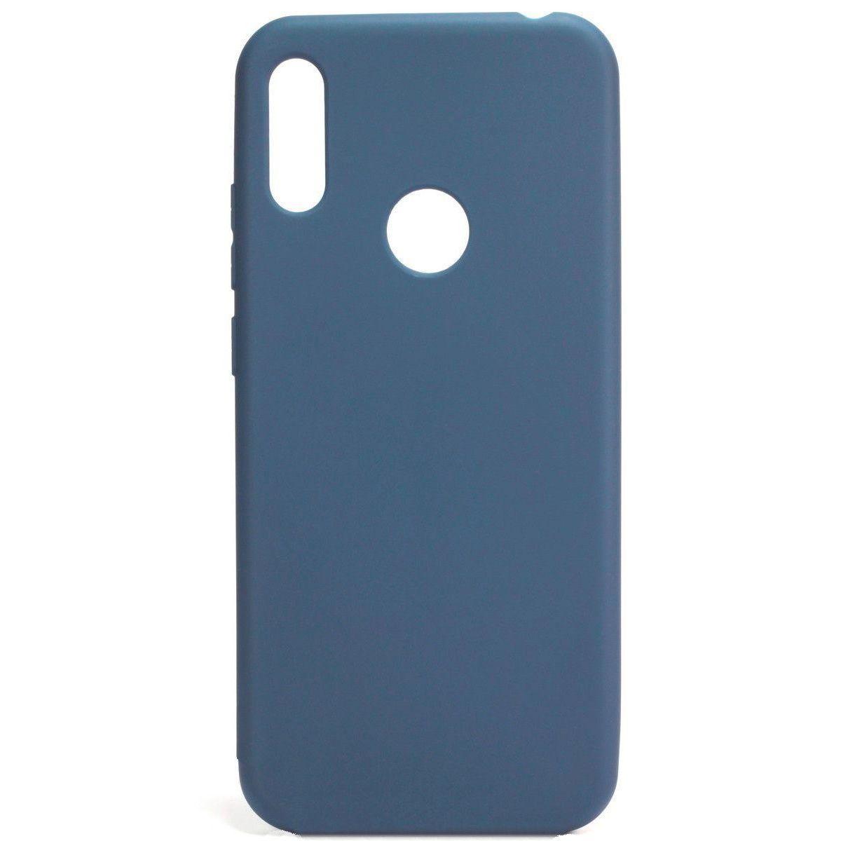 Dėklas Evelatus Huawei Y6s 2019 Soft Touch Silicone Mėlyna
