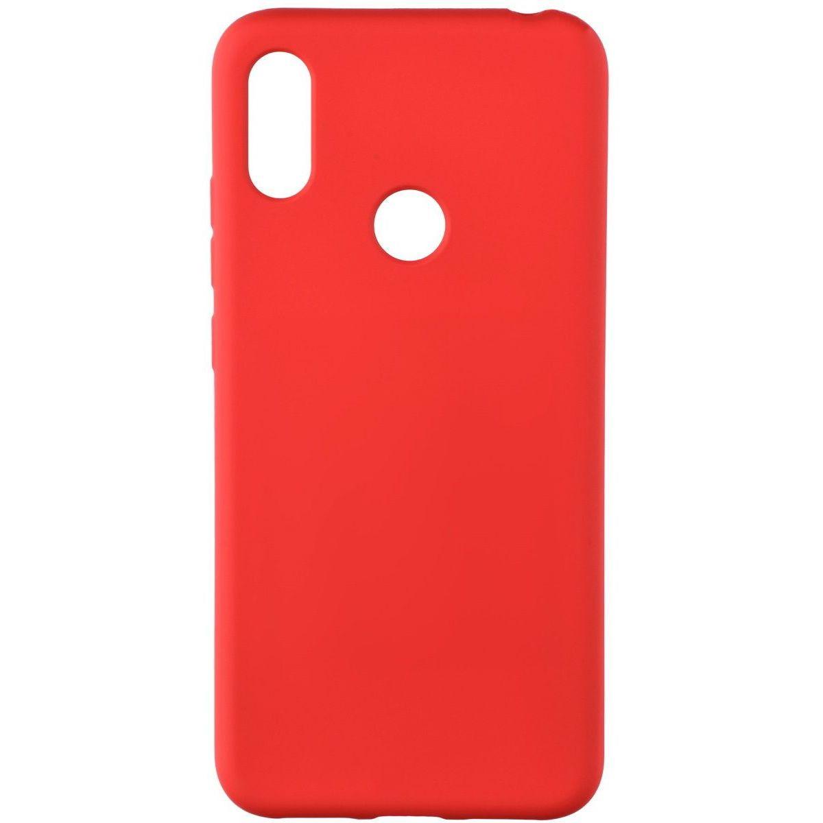 Dėklas Evelatus Huawei Y6s 2019 Soft Touch Silicone Raudona