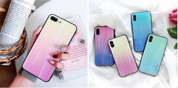 Dėklas Evelatus Samsung A20 Gradient Glass Case 3 Under Vanduo