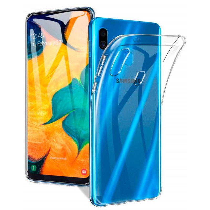 Dėklas Evelatus Samsung A20 Silicon Case Skaidrus