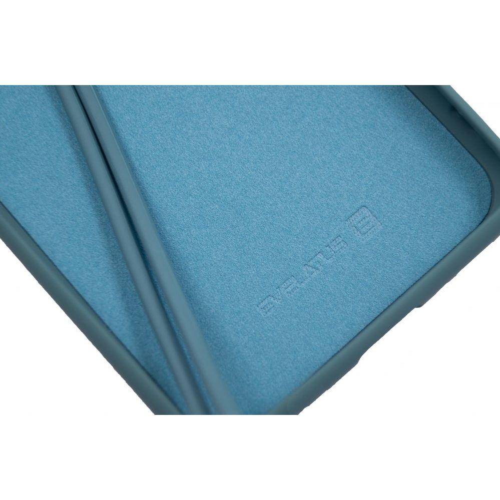 Evelatus Samsung A20e Soft Touch Silikoninis dėklas with Strap Mėlyna