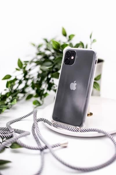 Dėklas Evelatus Samsung A30s Case with rope Juodas Transparent