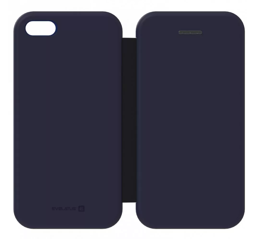 Dėklas Evelatus Samsung Galaxy A6 Plus 2018 Book Case Dark Mėlyna