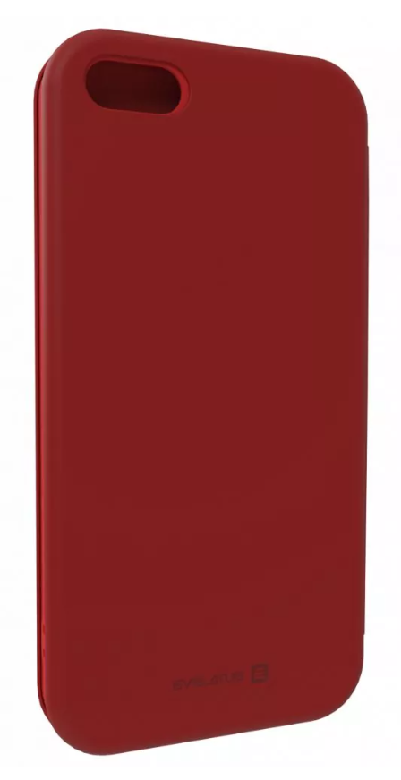 Dėklas Evelatus Samsung Galaxy A6 Plus 2018 Book Case Wine Raudona