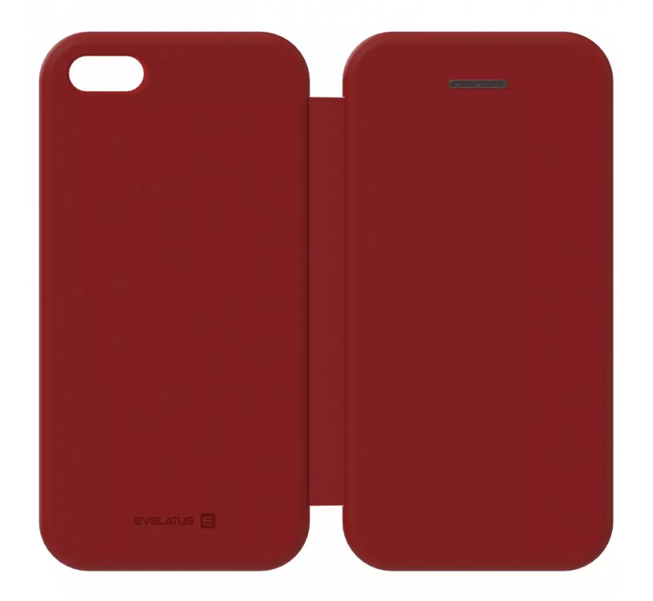 Dėklas Evelatus Samsung Galaxy A6 Plus 2018 Book Case Wine Raudona