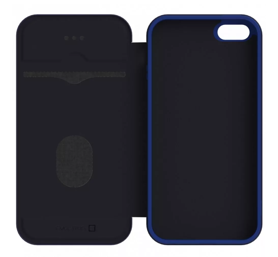 Dėklas Evelatus Samsung Galaxy A6 Plus 2018 Book Case Dark Mėlyna