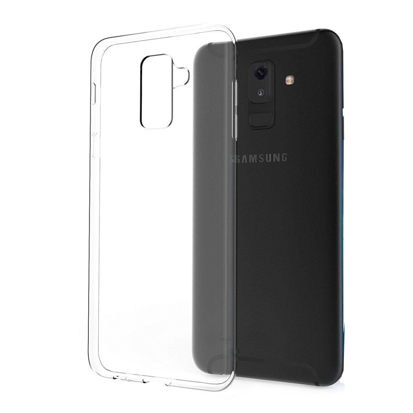 Evelatus Samsung Galaxy A6 Plus 2018 Clear Silikoninis dėklas 1.5mm TPU Transparent
