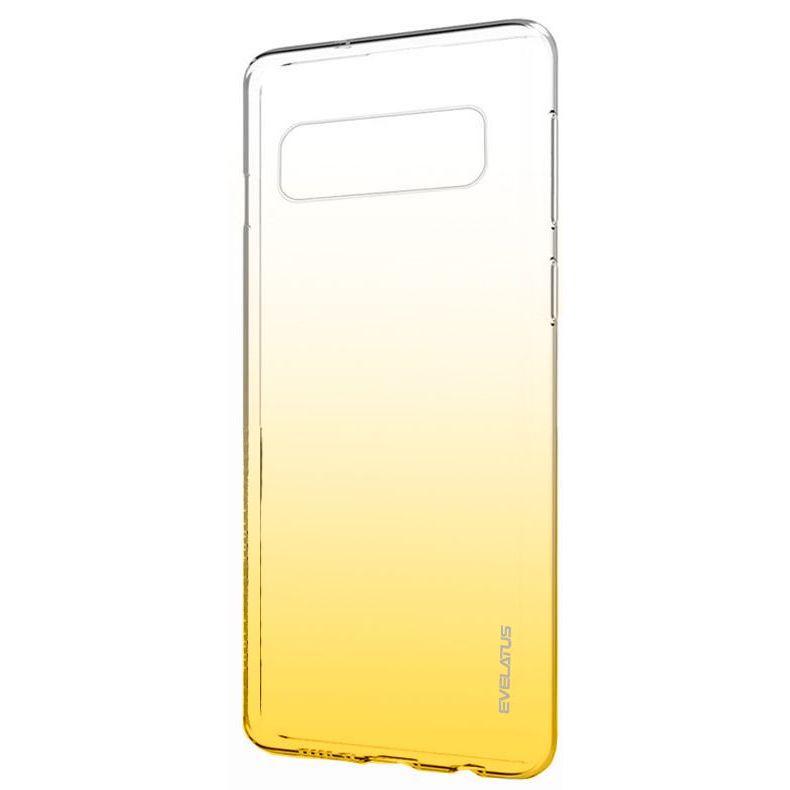Dėklas Evelatus Samsung S10 Gradient TPU Case Gold