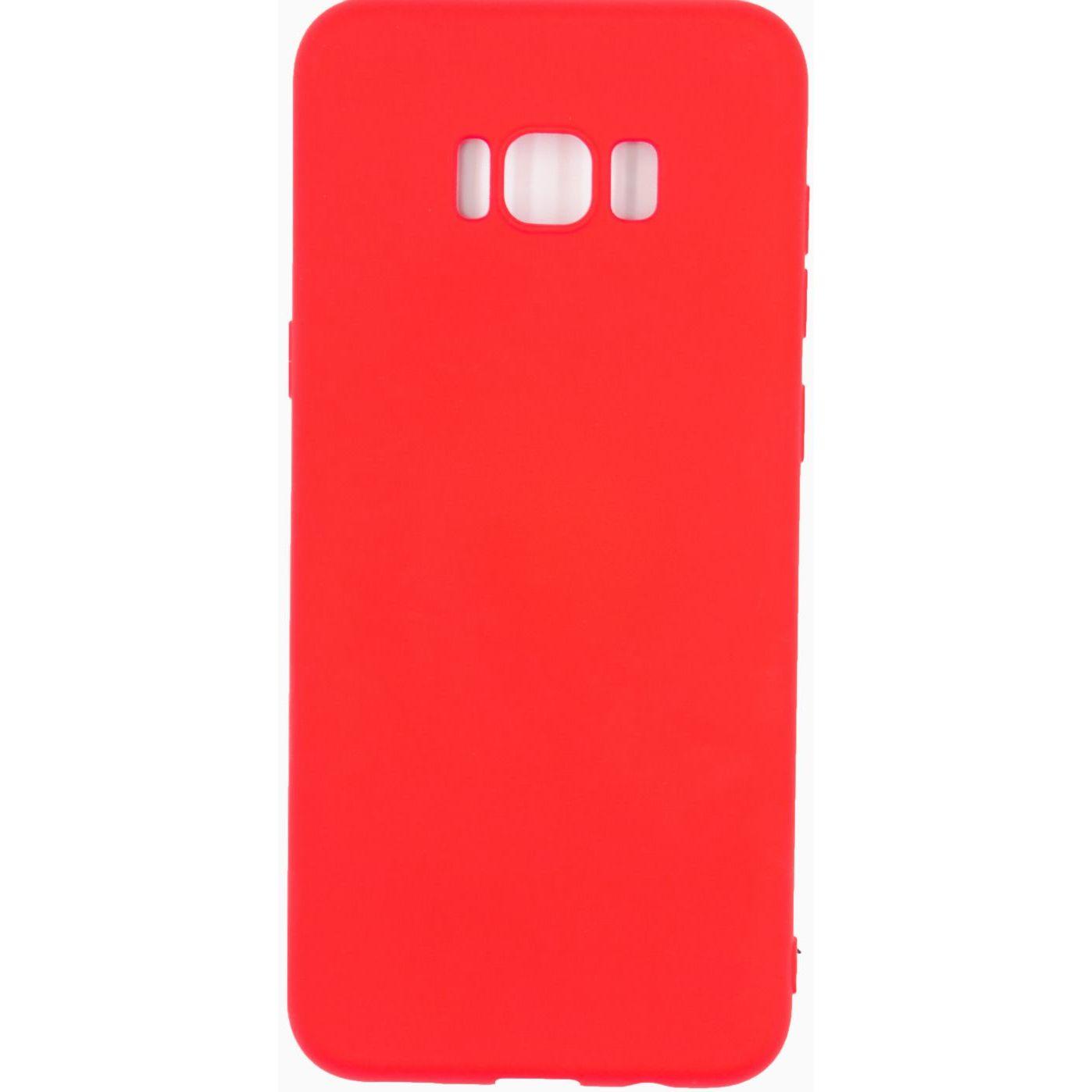 Evelatus Samsung Galaxy S8 Plus Nano Silikoninis dėklas Soft Touch TPU Raudona