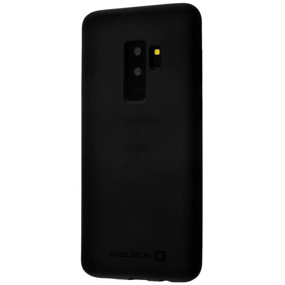 Evelatus Samsung Galaxy S9 Plus Nano Silikoninis dėklas Soft Touch TPU Juodas