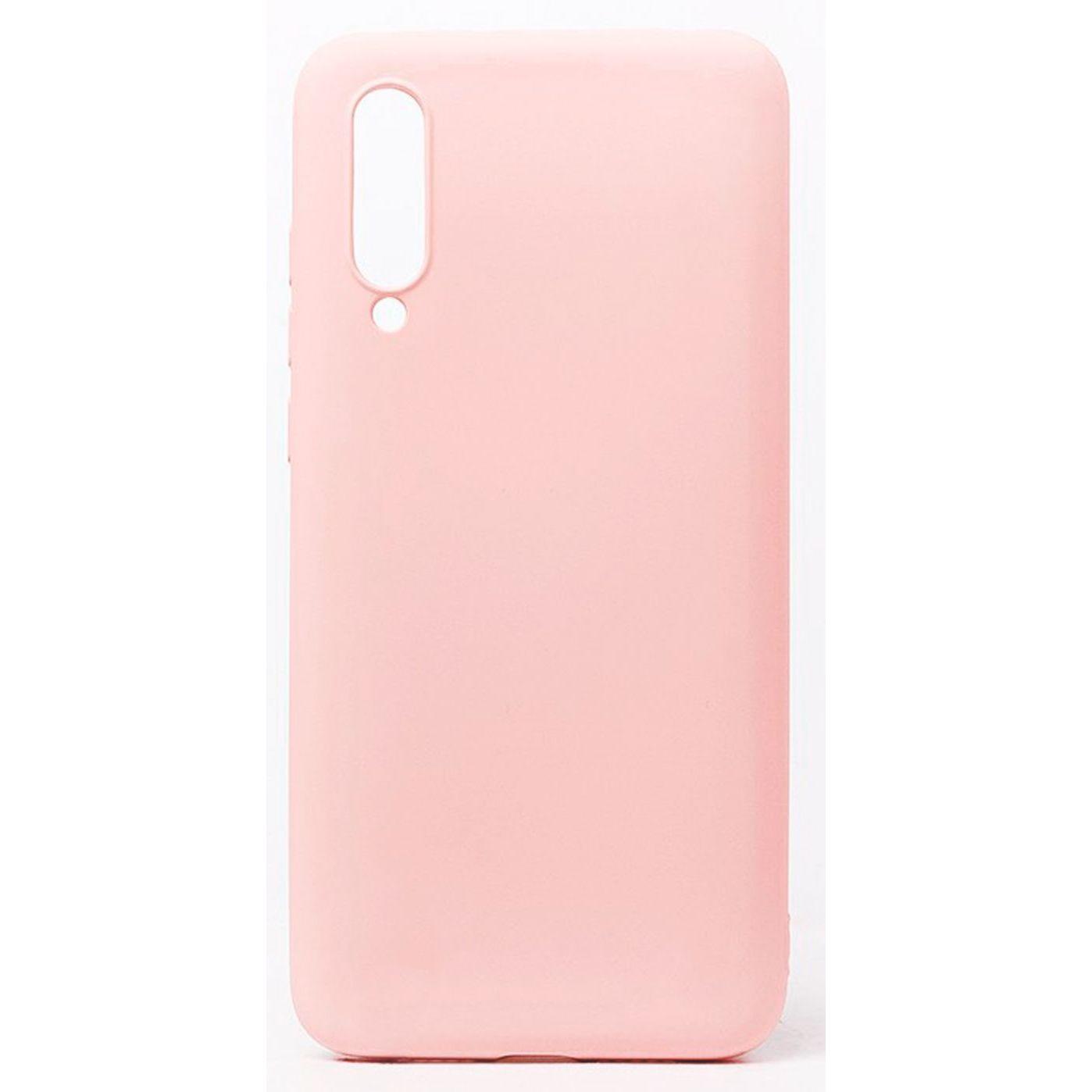 Dėklas Evelatus Xiaomi Mi 9 Lite Soft Silicone rusvai gelsvas