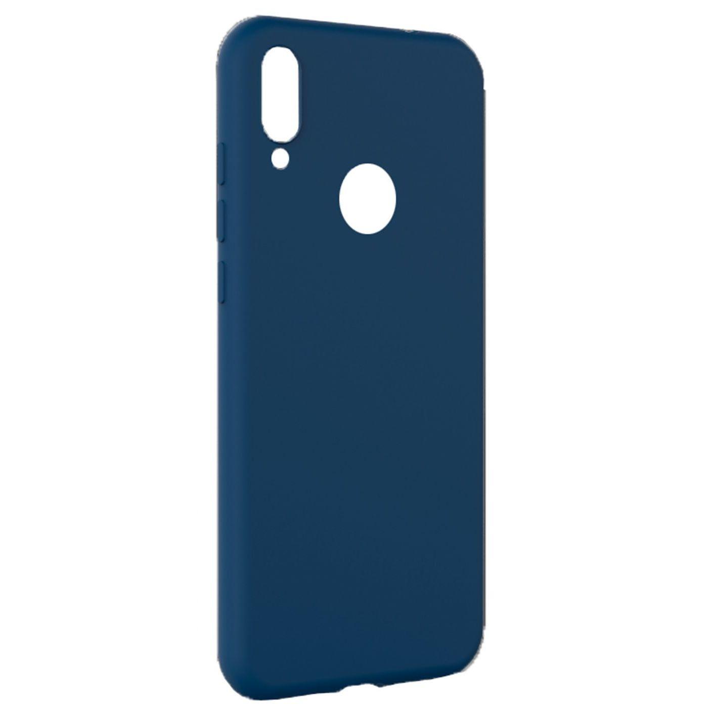 Evelatus Xiaomi Note 7 Nano Silikoninis dėklas Soft Touch TPU Dark Mėlyna