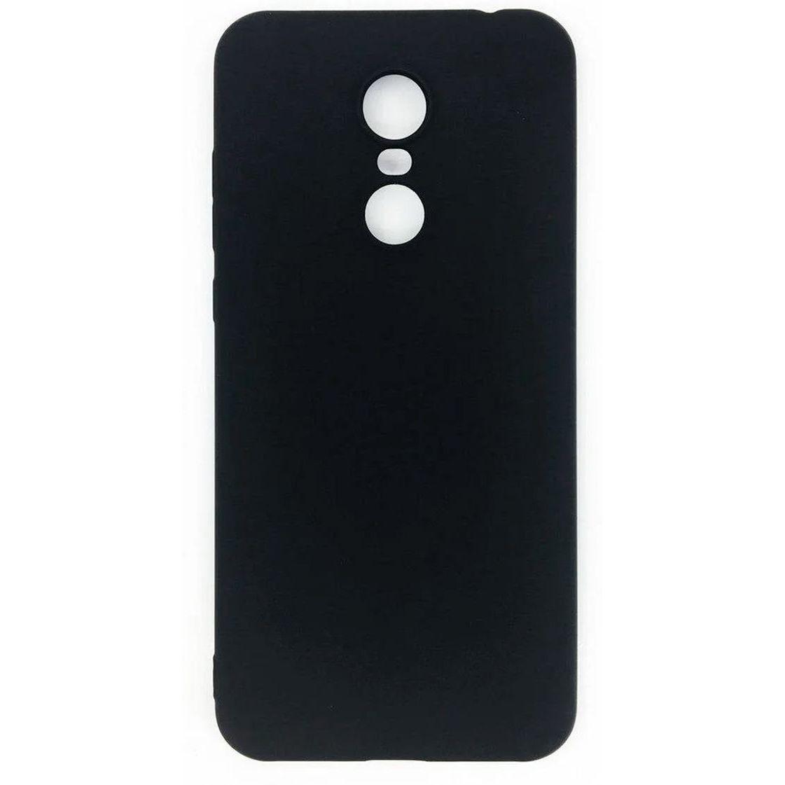 Evelatus Xiaomi Redmi 5 Plus Nano Silikoninis dėklas Soft Touch TPU Juodas