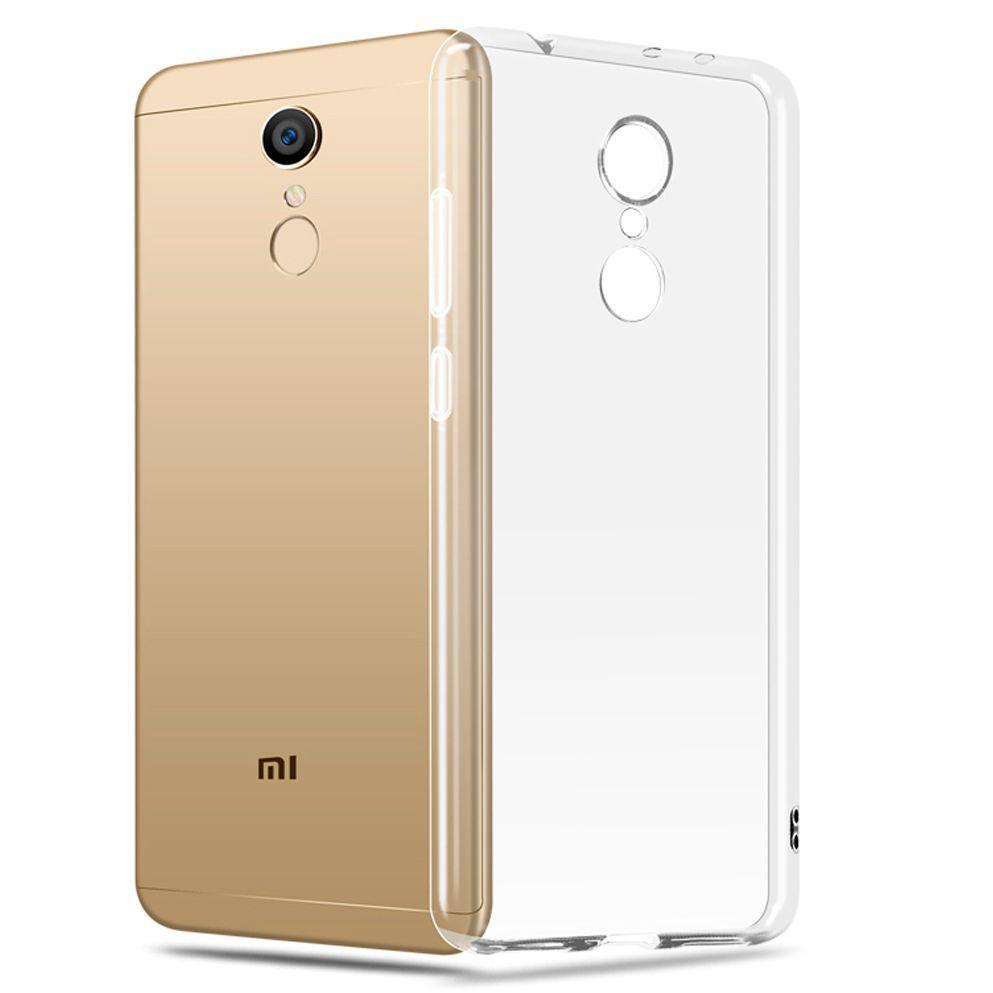 Evelatus Xiaomi Redmi 5 Plus Clear Silikoninis dėklas 1.5mm TPU Transparent