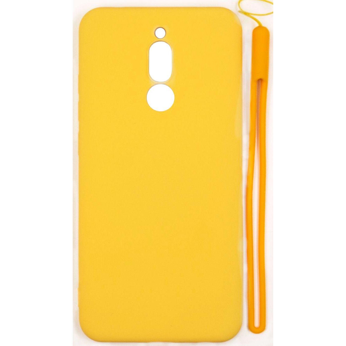 Evelatus Xiaomi Redmi 8 Nano Silikoninis dėklas Soft Touch TPU Geltona