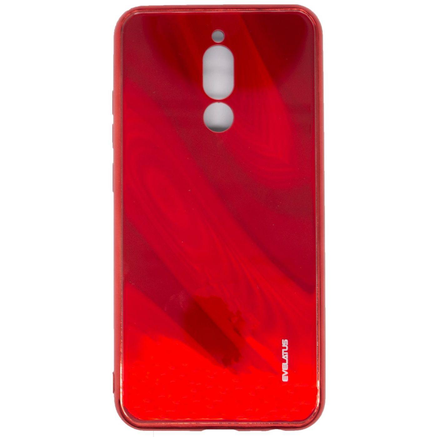 Evelatus Xiaomi Redmi 8 Vanduo Ripple pilnos spalvos galvanizuoto grūdinto stiklo dėklas Raudona