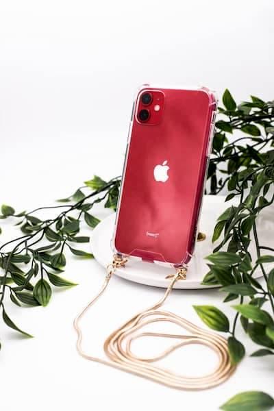 Dėklas Evelatus Xiaomi Xiaomi Redmi Note 8 / Redmi Note 8 2021 Silicone Transparent with Necklace TPU Strap Gold