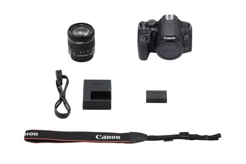 Canon EOS 850D SLR fotoaparato komplektas 24,1 MP CMOS 6000 x 4000 pikseliai Juoda