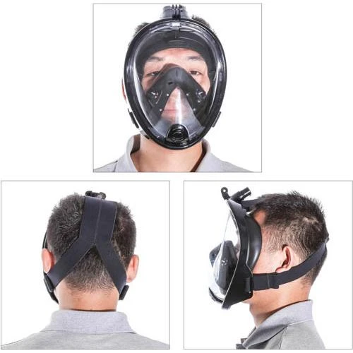 „Freath“ nardymo kaukė M2068G L/XL juoda