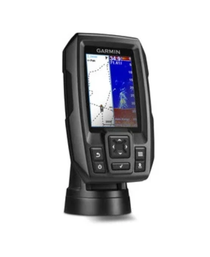 Garmin STRIKER 4 Žuvies ieškiklis su dviejų spindulių keitikliu
