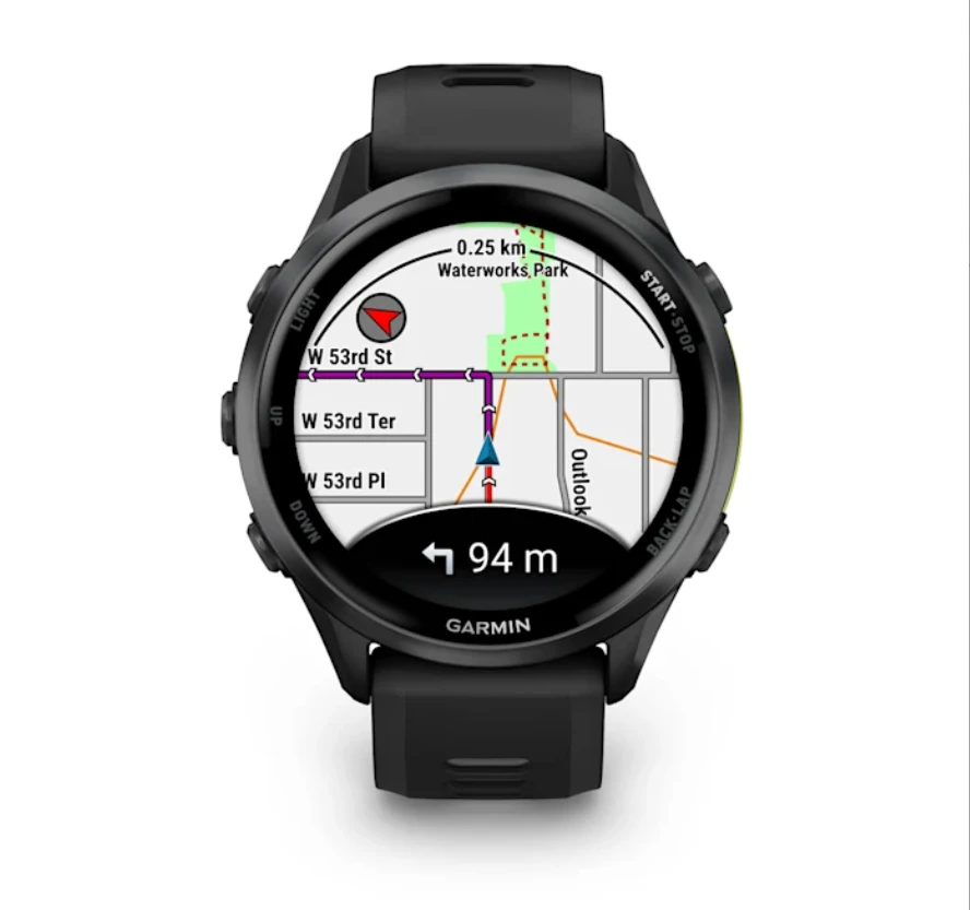 Išmanusis laikrodis Garmin Forerunner® 970 išmanusis sportinis laikrodis, juodas