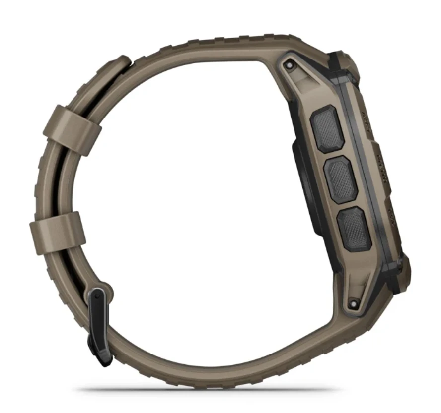 Išmanusis laikrodis Garmin Instinct® 2x Solar – Tactical Edition, Šviesiai rudos spalvos