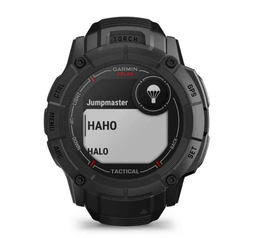 Išmanusis laikrodis Garmin Instinct® 2x Solar – Tactical Edition, Juodos spalvos