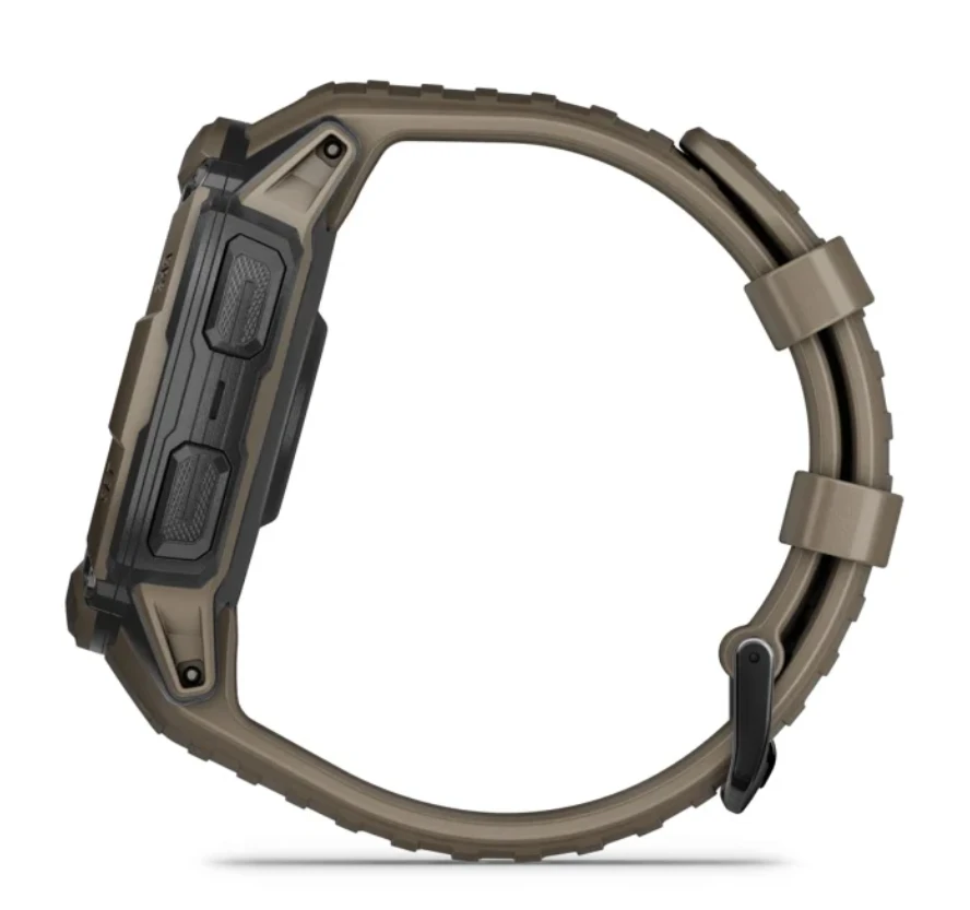 Išmanusis laikrodis Garmin Instinct® 2x Solar – Tactical Edition, Šviesiai rudos spalvos