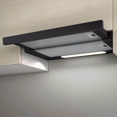Įmontuojamas gartraukis Elica ELITE 14 LUX BL/A/60, juodas