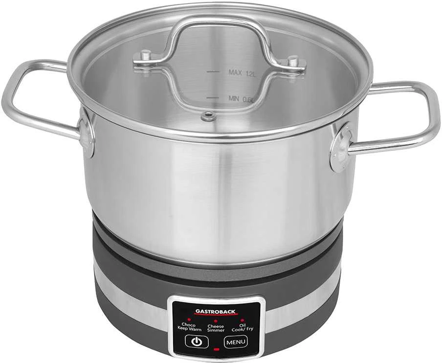GASTROBACK 42568 Fondue MultiCook 4-in-1 ir viryklė