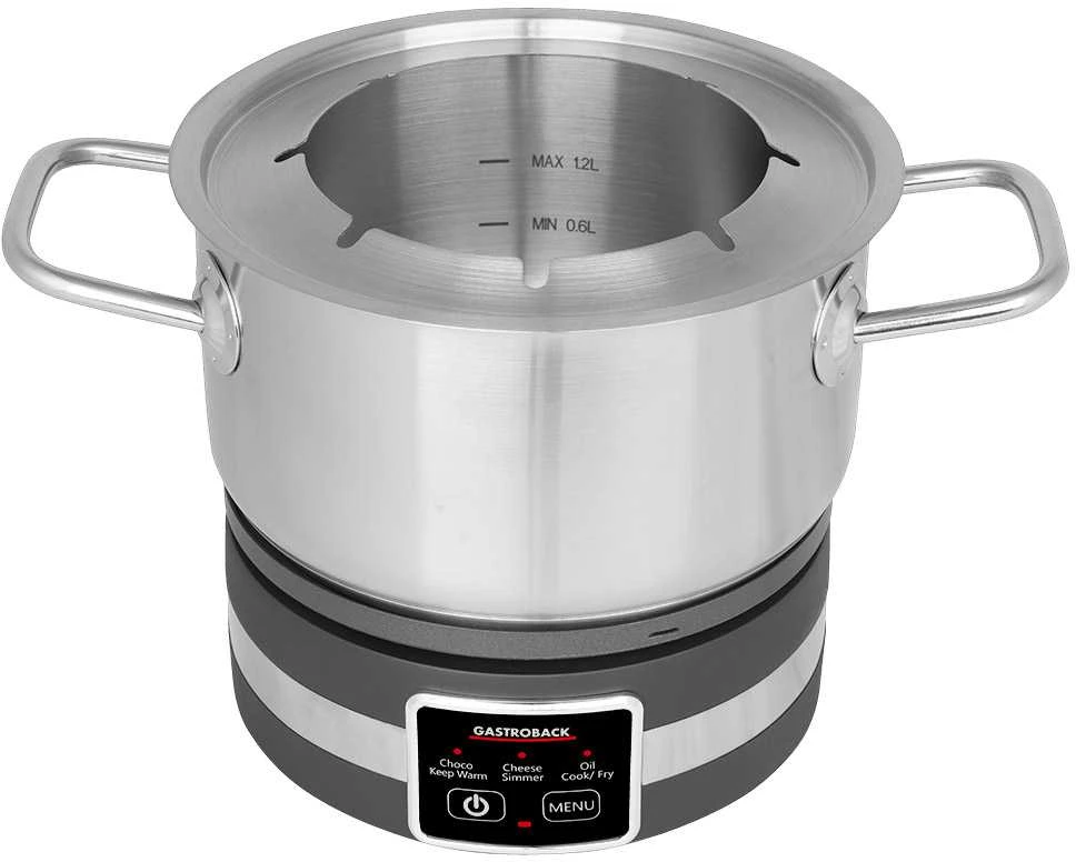 GASTROBACK 42568 Fondue MultiCook 4-in-1 ir viryklė