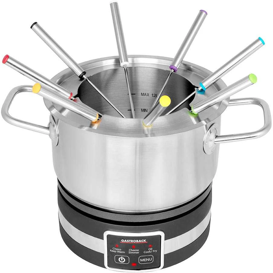 GASTROBACK 42568 Fondue MultiCook 4-in-1 ir viryklė