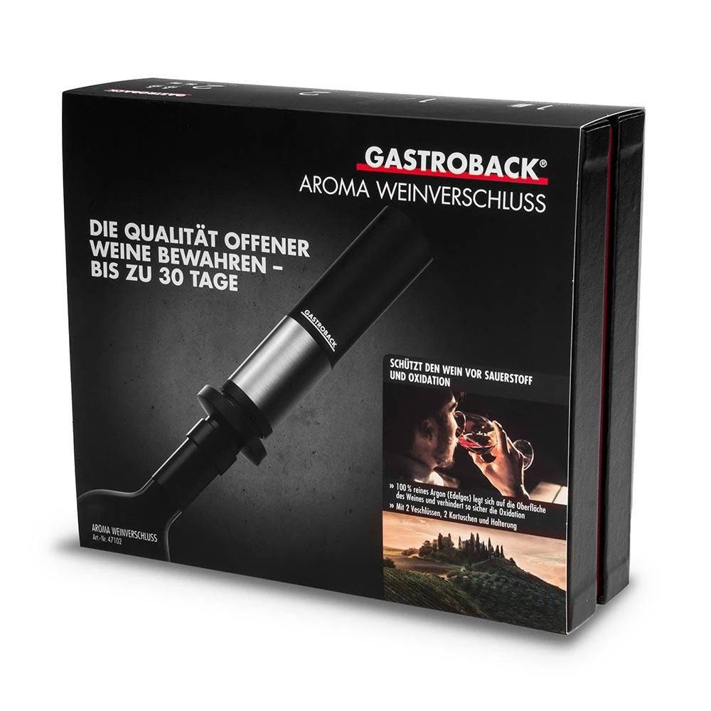„Gastroback 47102“ aromatinio vyno konservavimo indas