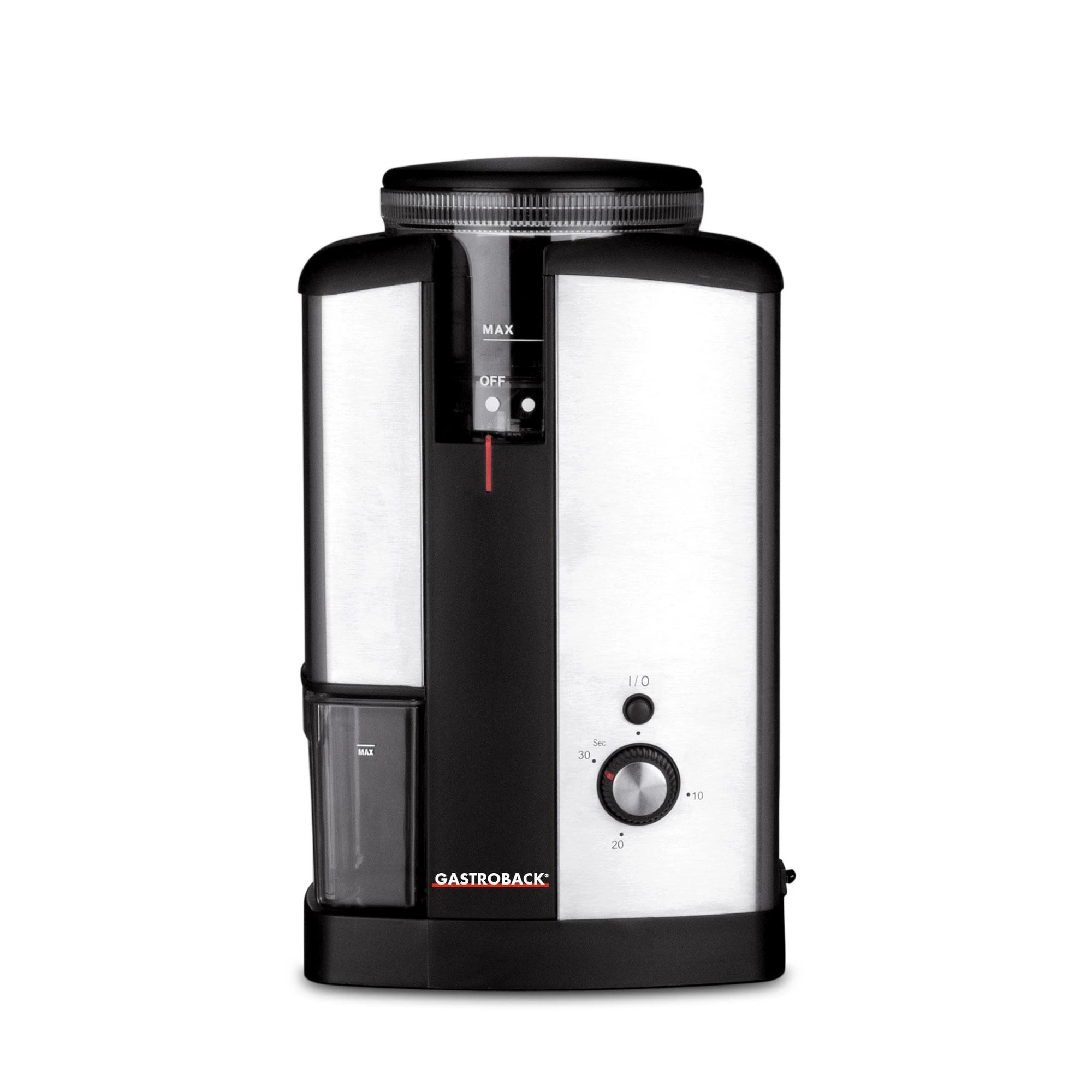 Kavamalė Gastroback 42602 Juodas, Sidabrinis, Coffee grinder, 165W W